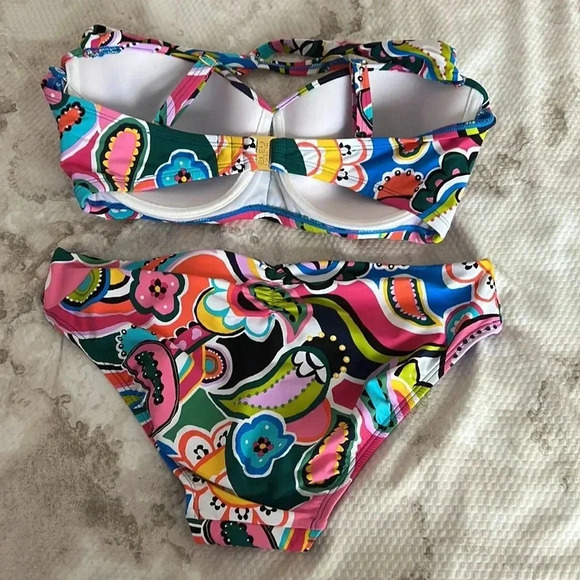 BLEU ROD BEATTIE Go For Bold Ruched Back Bottom and Bikini Top - Picture 9 of 15